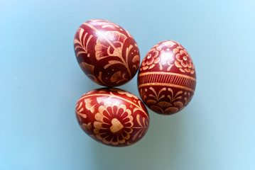 Traditional Polish Easter eggs - drapanki - 103280290
