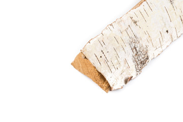 Birch firewood log