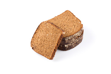 sliced of rye bread