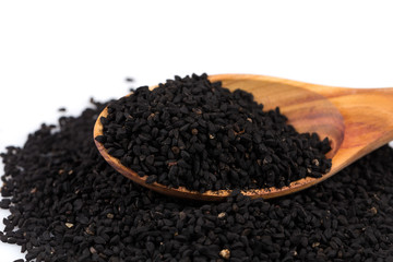 Heap of black sesame