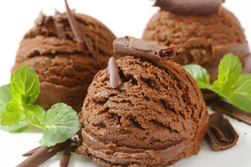 Chocolate ice cream