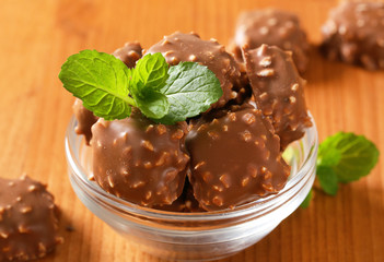 Chocolate pralines