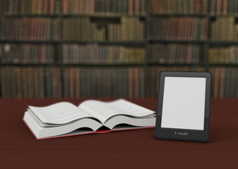 ebook reader concept