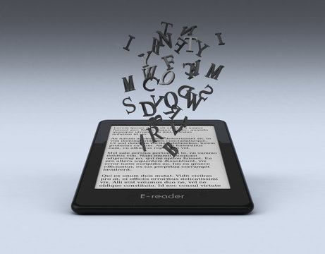 ebook reader concept