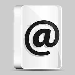 Fototapeta premium E-mail button
