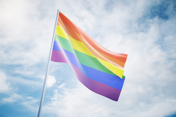 flag of the LGBT community