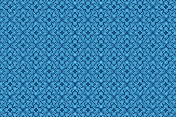 

Голубой орнамент с узорами. 21
