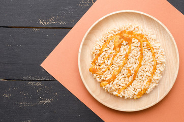 Khao Tan, Nang Led, Rice Cracker is thai snack