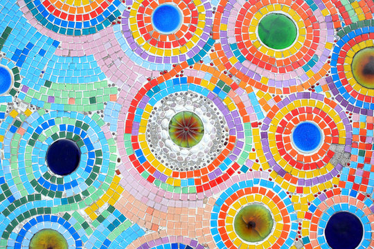 Colorful Mosaic tiles