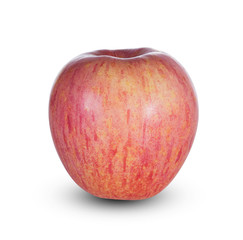apples on white background