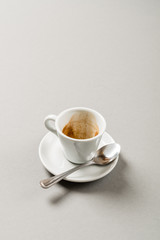 empty coffee cup