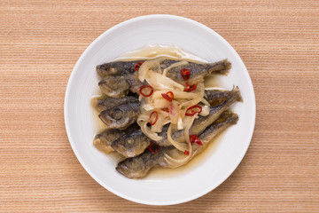 小アジの南蛮漬け