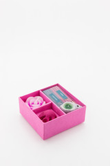 Spa Set. Roses Shaped Candles