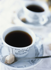 朝のホットコーヒー