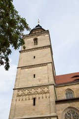 Fototapeta premium Evangelische Stadtkirche in Bayreuth, Oberfranken