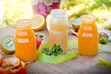 Multivitamin fruit juices and juice ingredients