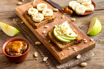 Peanut butter sandwiches