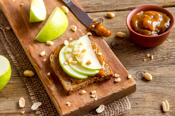 Peanut butter sandwiches