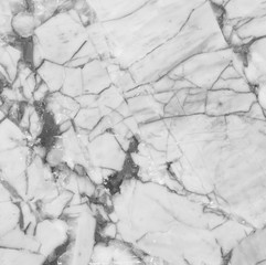 White marble patterned texture background. Marbles of Thailand, Black and white.for design.