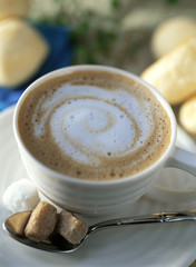 朝のホットコーヒー