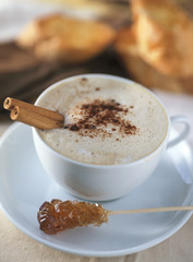 朝のホットコーヒー