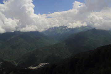 Naklejka premium Krasnaya polyana, year 2015