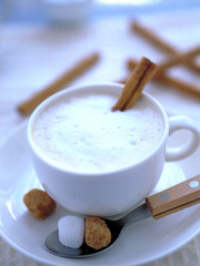 朝のホットコーヒー