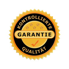 Siegel kontrolliere Qualität