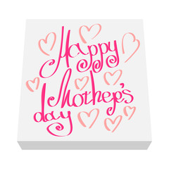 Greeting card for Mother Day cartoon icon 