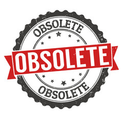 Obsolete grunge stamp