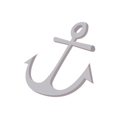 Anchor icon, cartoon style