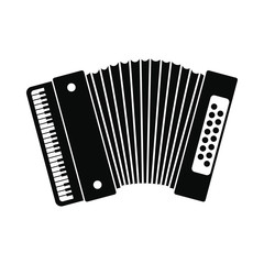 Retro accordion icon