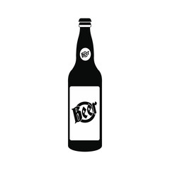 Bottle of beer icon 