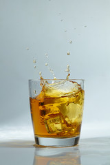 whiskey with ice