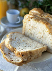 スライスされたライ麦パン