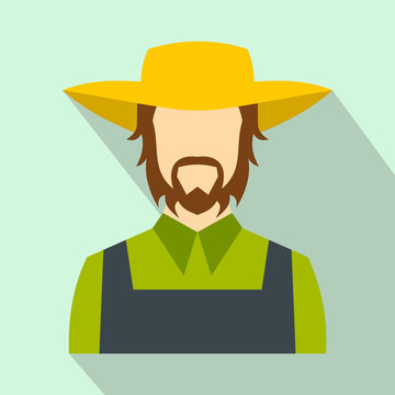 Farmer flat icon