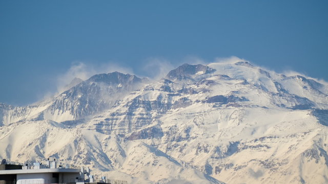 The Andes Mountains (Chile), Timelapse. 
4K