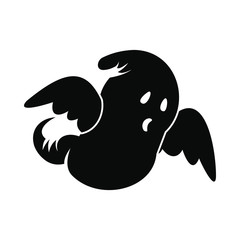 Ghost icon black