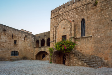 Area Argirokastu morning. Rhodes Island. Greece