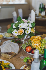 Enjoyed the holiday table with food 5208.