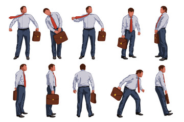Obraz premium picture of businessman