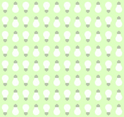 Flat pattern creativity idea lamp. Flat style texture background
