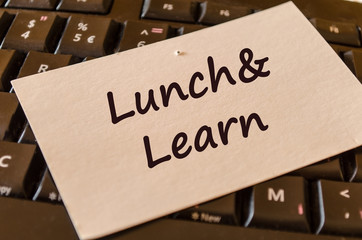 Lunch and learn text note - 103323262