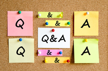 Sticky Note text concept