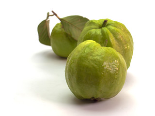 Guavas, group of fruit