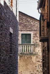 Fototapeta na wymiar Vilamur, historic village in Catalunya
