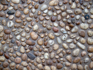 Background striped stones