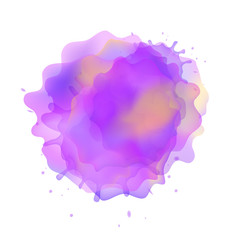  abstract watercolor stains.