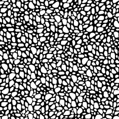 Seamless pattern with  stones