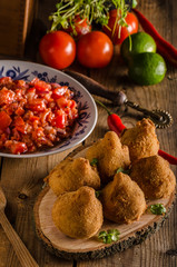 Brazilian Street Food Coxinhas